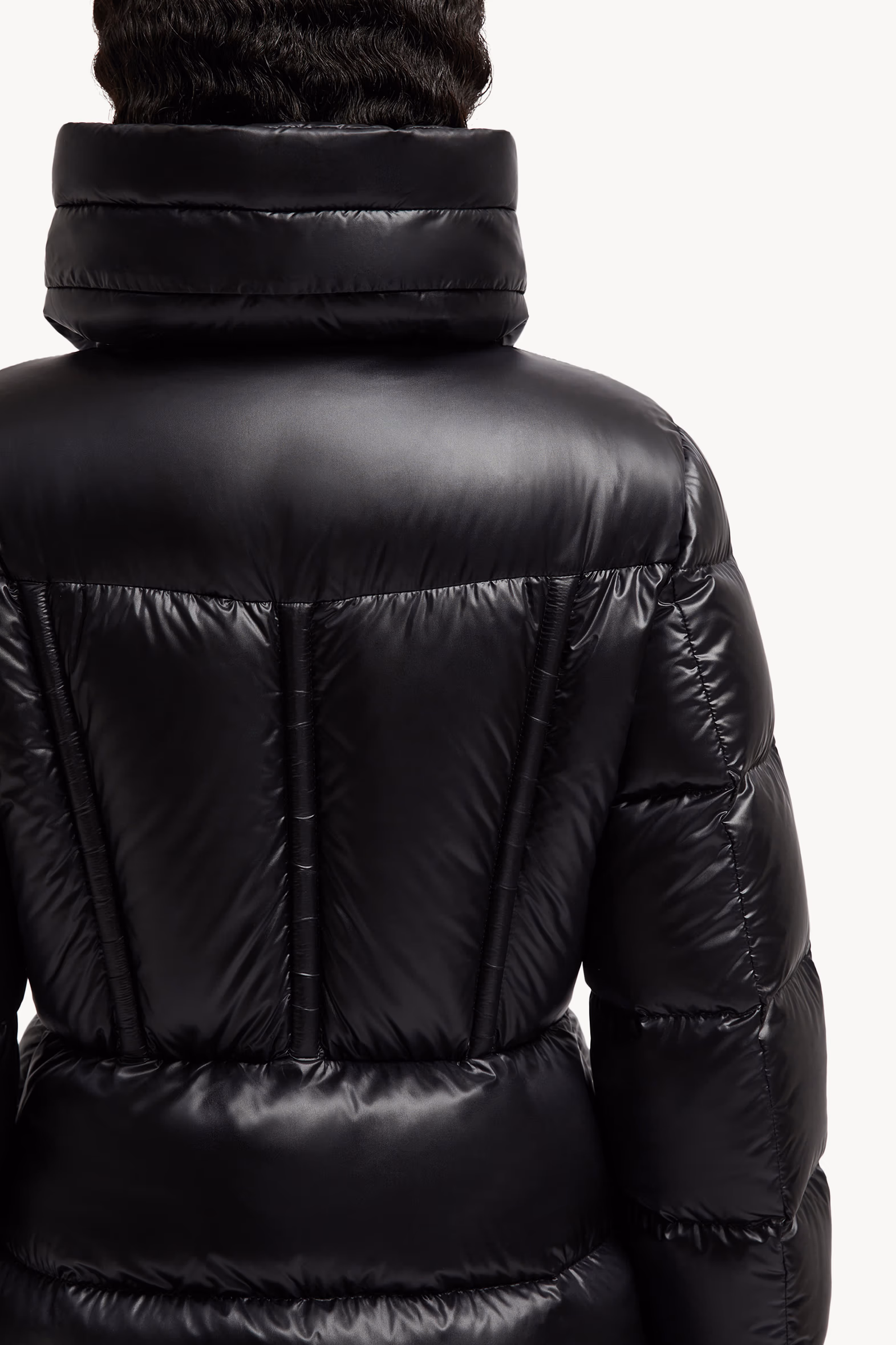 Douro Hooded Short Down Jacket Women Black Moncler 8